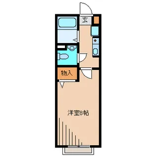 グランドゥール【2階】の間取り