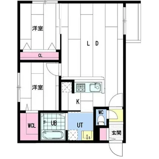 Premier八軒東【3階】の間取り