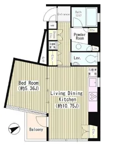 ヒルクレスト御茶ノ水【4階】の間取り