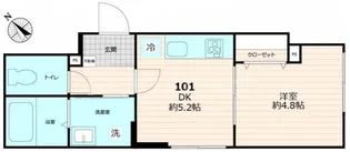 仮称ヴィヴレ田端【1階】の間取り