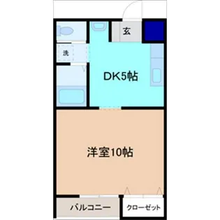 メゾンHSB・1【3階】の間取り