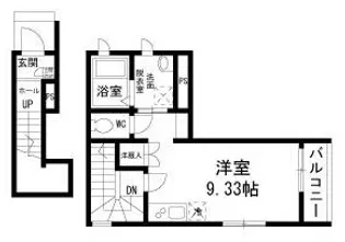 クロノスI【2階】の間取り