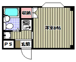 シャルム山村【2階】の間取り