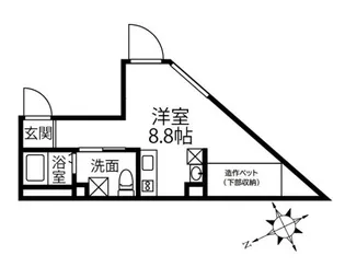 Elysion門前仲町【5階】の間取り