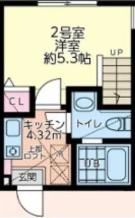 シュシュフルール【1階】の間取り