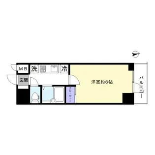 グローバン板橋【9階】の間取り