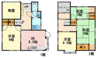 東京都江戸川区大杉4【一戸建】の間取り