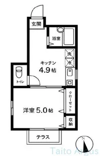 アイ・コーポラス【1階】の間取り