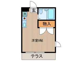 cosmos東北沢【1階】の間取り