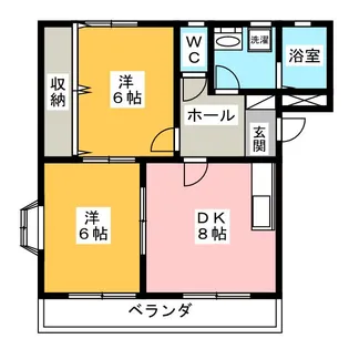 センチュリーパーク【2階】の間取り