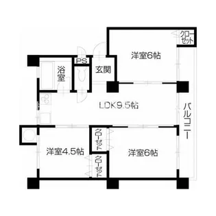 徳島県板野郡北島町鯛浜字原【マンション】の間取り