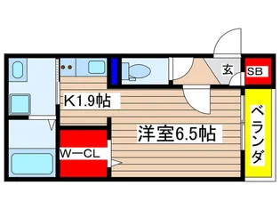 Ensoleille【1階】の間取り