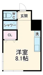 アーバン606【3階】の間取り