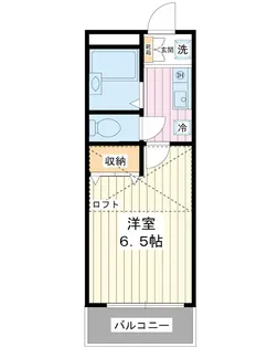 ベルメゾン【2階】の間取り