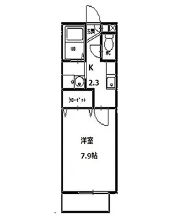 マグノリアハイツ【1階】の間取り