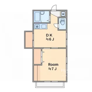 椎名町レジデンス【2階】の間取り