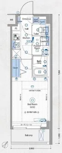 ヴォーガコルテ横濱青葉【4階】の間取り