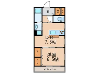 メゾン・ド・オレンジ【2階】の間取り
