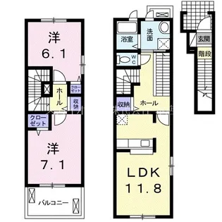 レガルシーの間取り