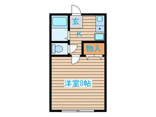 メゾンドMAYU【1階】の間取り