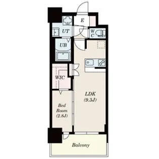 セレニテ新大阪プリエ【10階】の間取り