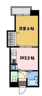 CALMAX本原【4階】の間取り