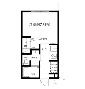 田園ハイツ【1階】の間取り