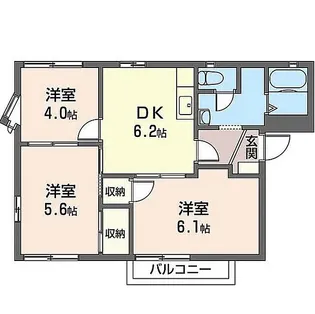 コーポIA壱番館【1階】の間取り