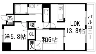 ALIVIO【2階】の間取り
