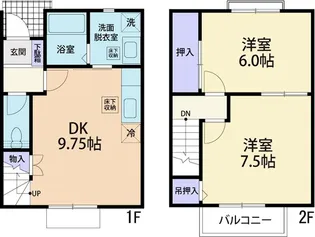 Foret Charmant(フォレ シャルマン) Dの間取り