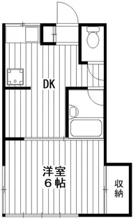 かおりハイツ【1階】の間取り