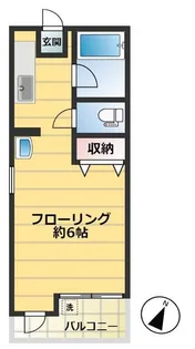 アルカサル中央【2階】の間取り