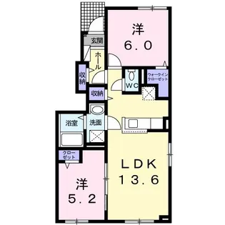 シンフォニー I【1階】の間取り