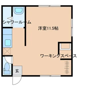 CSK花高松【2階】の間取り