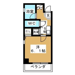 エクセレントM【4階】の間取り