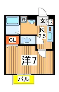 プルミエ【1階】の間取り