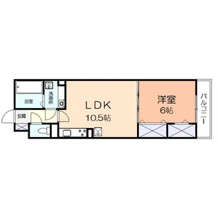 アマービレもとすみ【3階】の間取り