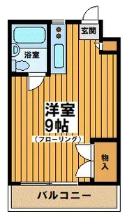 モンテヴェール【1階】の間取り