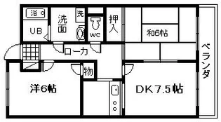 バリュー藪【3階】の間取り