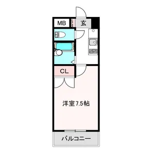 サンタバーバラ【4階】の間取り
