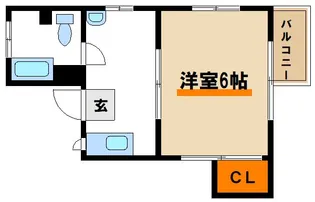 第二三京ビル【4階】の間取り