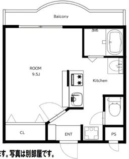 クレールコート【1階】の間取り