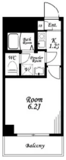 フルセイル唐木田【3階】の間取り