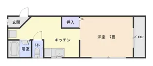 魚座館【2階】の間取り