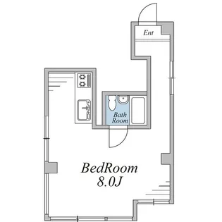 江利川ビル【3階】の間取り