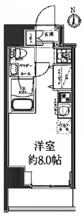 クラリッサ川崎ブルーノ【5階】の間取り