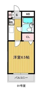 リアライズ摂津本山【2階】の間取り
