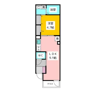 Lotus【1階】の間取り