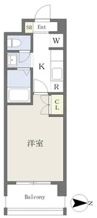 K-style【6階】の間取り