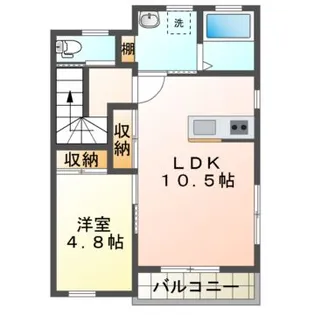 ベレーザ吹上【2階】の間取り